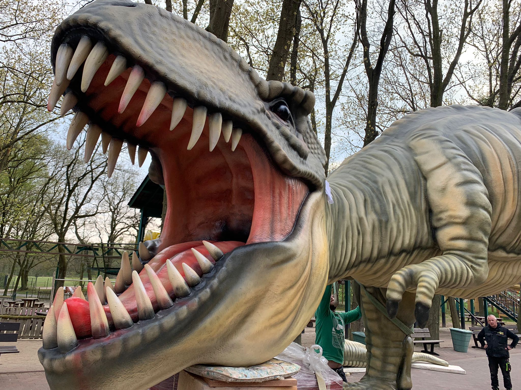 Im Tier- und Freizeitpark Thüle sind die Dinos los