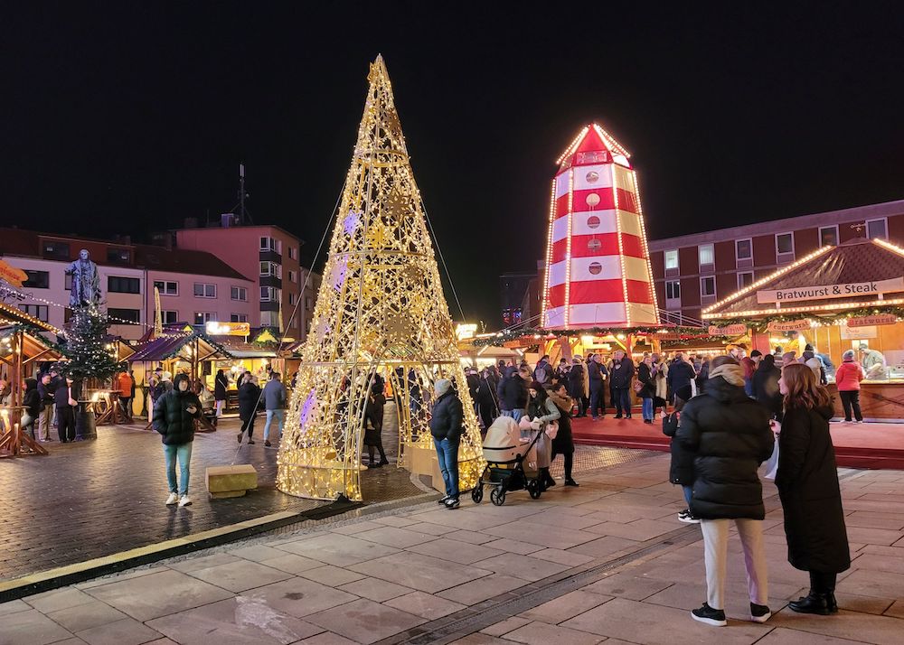 Premiere auf dem Bremerhavener Weihnachtsmarkt